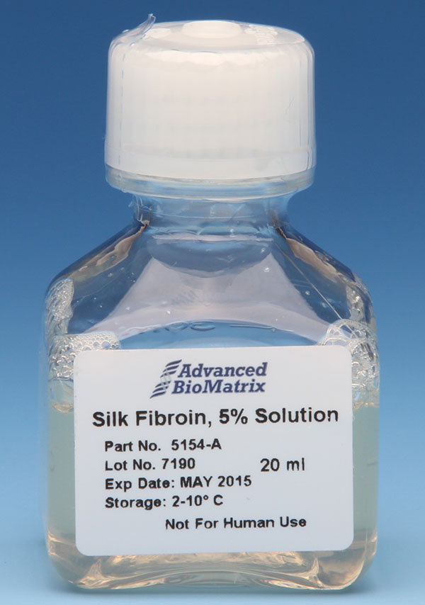 Fibroin Silk Solution, 50 mg/ml (5%), 20 ml